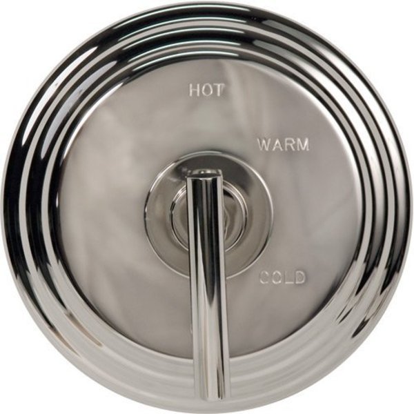 Escutcheon Wall Valve in Polished Chrome, Newport Brass, Mfr#: 10050/26